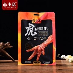 卤小品虎皮凤爪网红小吃休闲零食鸡爪即食辣五香麻辣藤椒熟食真空200g包 卤香味  五香味