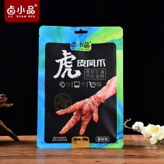 卤小品虎皮凤爪网红小吃休闲零食鸡爪即食辣五香麻辣藤椒熟食真空200g包     藤椒味藤椒味