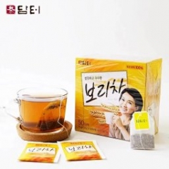 韩国进口袋泡茶丹特大麦茶75g原味烘培袋茶包休闲饮品(1.5g*50包）